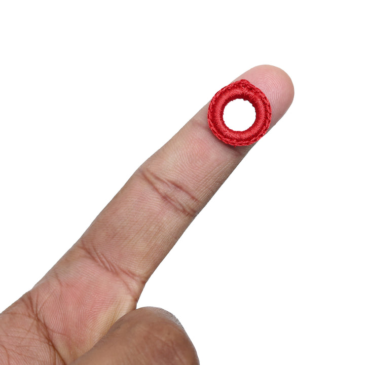 Crochet Thread Rings Buy Crochet Thread Rings in Red color at best prices ...