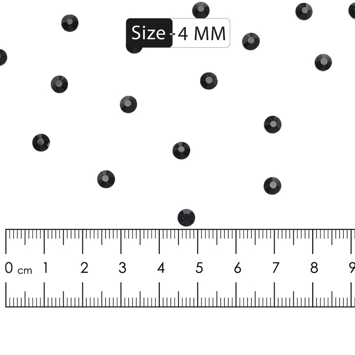 Buy Jet Black Hotfix Rhinestones Online | Free & Fast Shipping ...