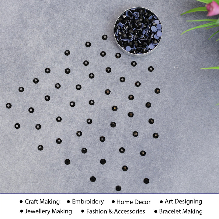 Buy Jet Black Hotfix Rhinestones Online | Free & Fast Shipping ...