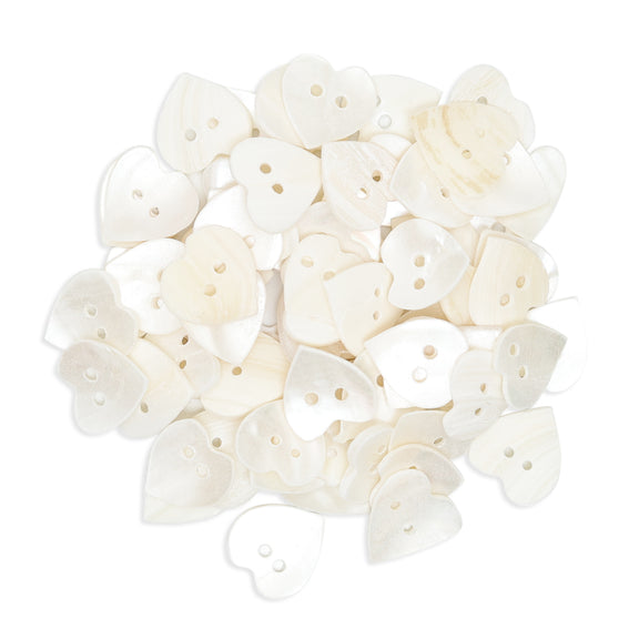 Buy Heart Shape Shell Buttons online at best prices ...