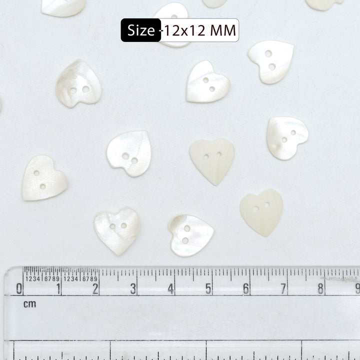 Buy Heart Shape Shell Buttons online at best prices ...