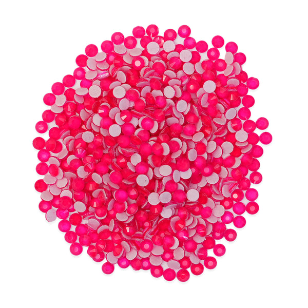 Hotfix Glass Rhinestones Round Flatback Beads for Fabric, Craft, Shoes, Wedding Dresses, Bags, Jewellery & DIY (4MM, SS16, 720 Pieces)