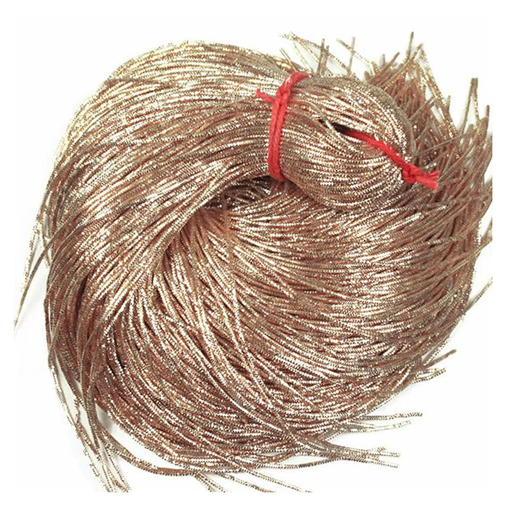 Nakshi/ Bullion Wire in Pale Gold Color