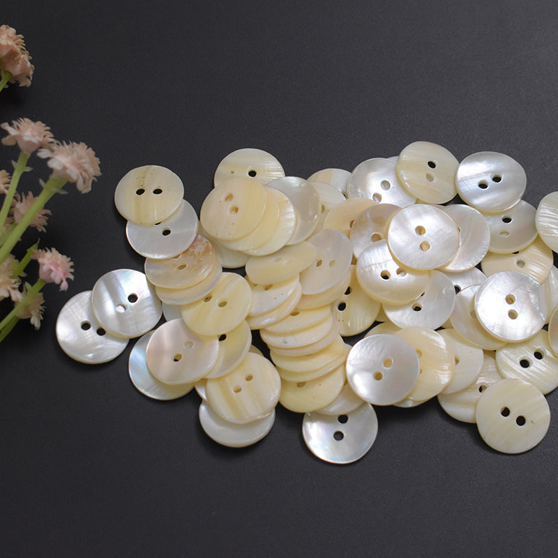 Buy Round Shape Shell Buttons online at best prices ...