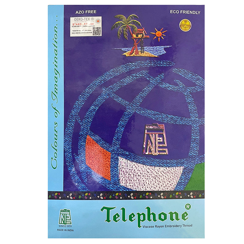 Buy New Telephone Thread Shade Catalog – embroiderymaterial.com