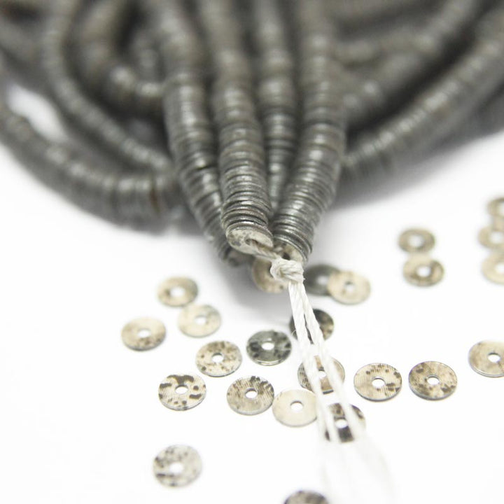 silver sequins