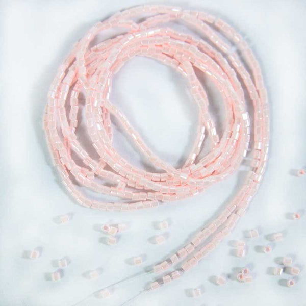 EMBDBS4817 (Miyuki Baby Pink Color 2Cut Beads Strings)