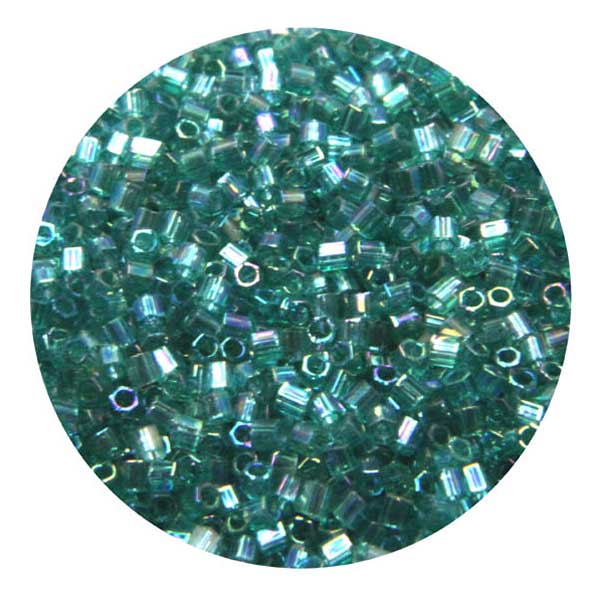 Miyuki Rainbow Green 2Cut Beads