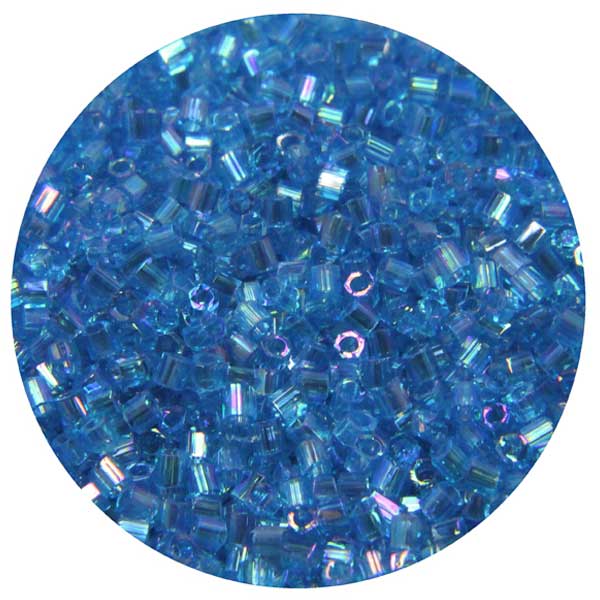 Miyuki Rainbow Light Blue 2Cut Beads