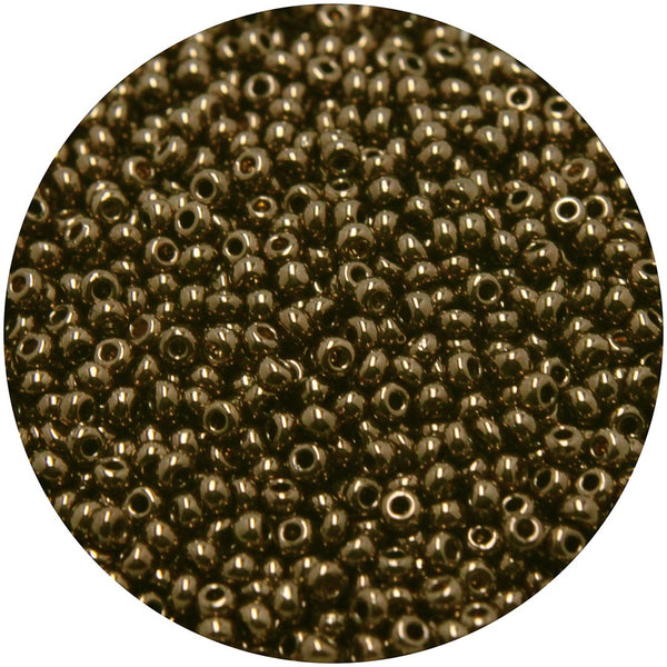 EMB545 (Miyuki Bronze  Brown Color, 15/0 Moti/Spherical Beads)