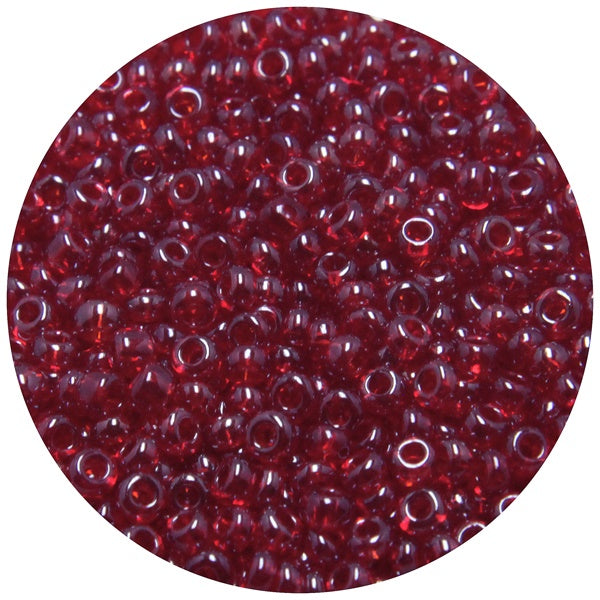 EMB561 (Preciosa Rio Red Color, 11/0 Moti/Spherical Beads)