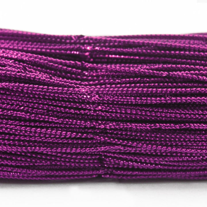 Magenta Color Badla Thread