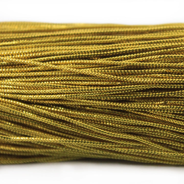 Dark Gold Color Badla Thread