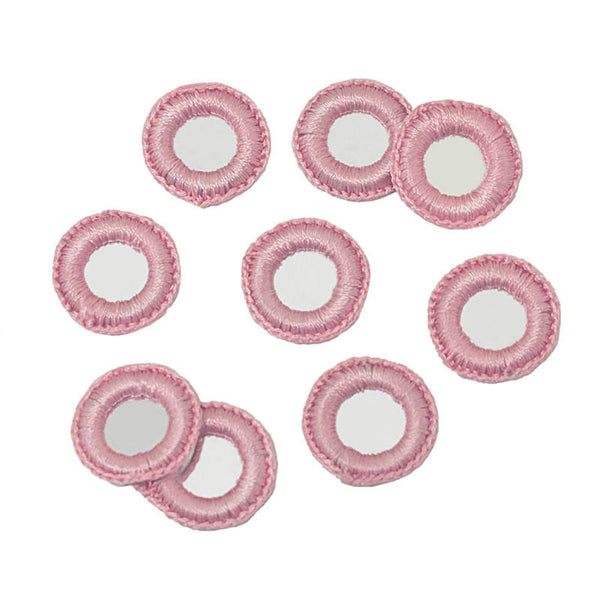 Baby Pink Color Crochet Thread Rings