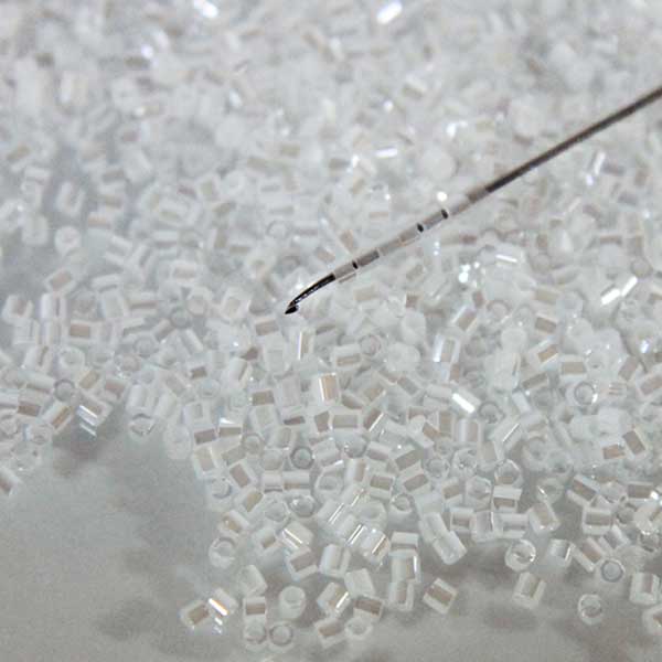 Miyuki White Color 2Cut Bead