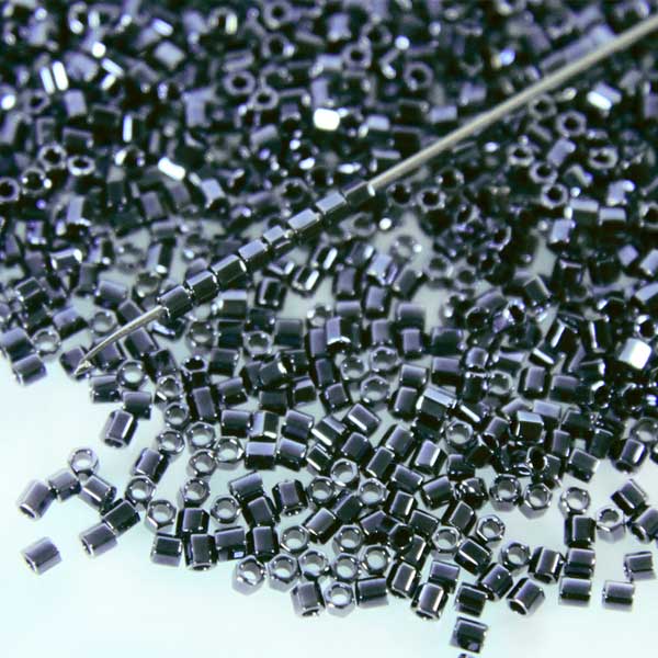 Miyuki Gunmetal Grey Color 2Cut Beads