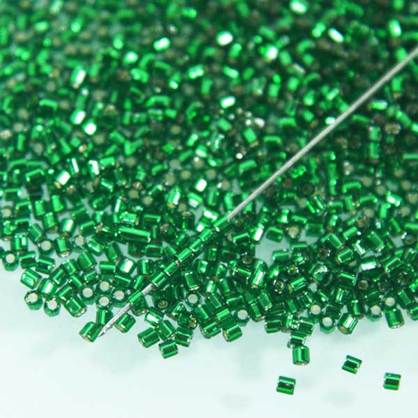 MGB Green Color 2Cut Beads