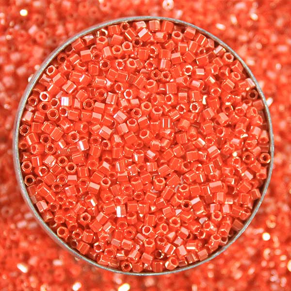 Miyuki Peachy Orange Color 2Cut  Beads