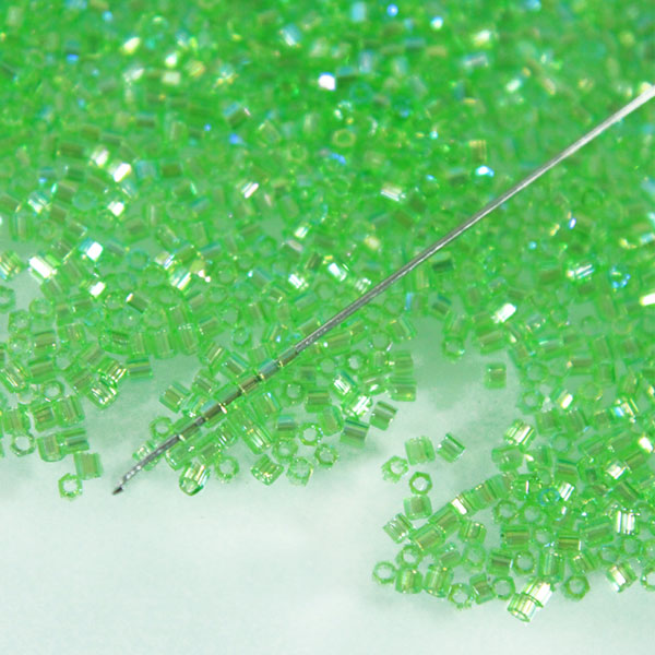 Miyuki Green Color 2Cut Beads