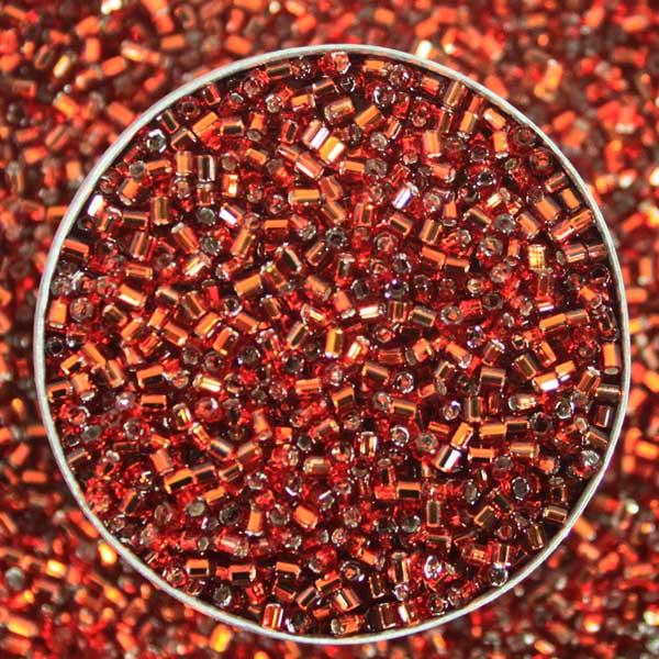 Miyuki Red-Orange Color 2Cut Beads