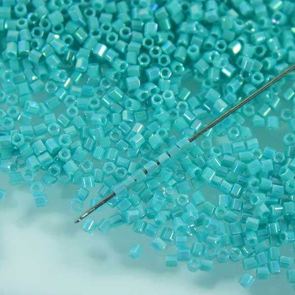 Miyuki Aqua Sea Blue Color 2Cut  Beads