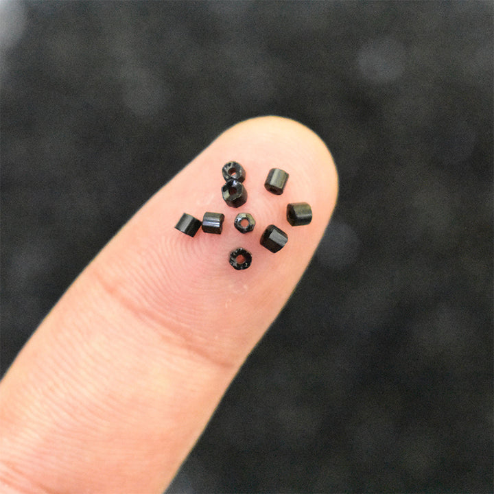 black color beads