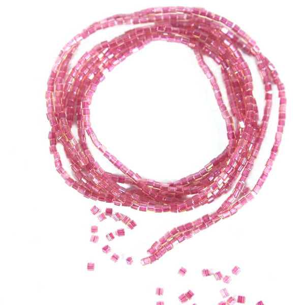 Miyuki Fuchsia Rose Color 2Cut Beads Strings