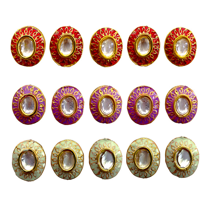  Oval Rhinestones for Bracelet Making