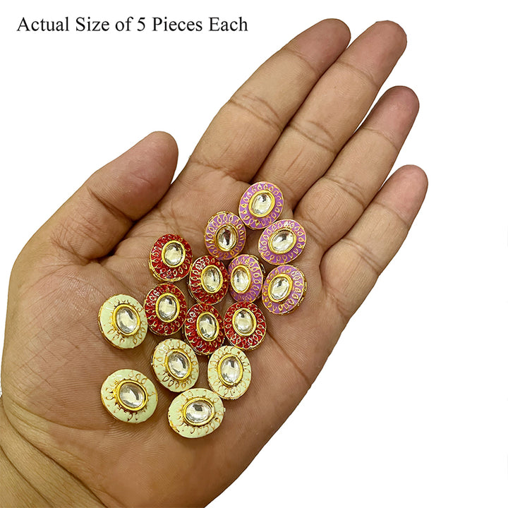 Oval Rhinestones for Earring Making