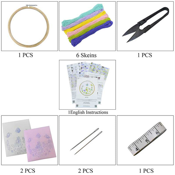 embroidery kit new designs