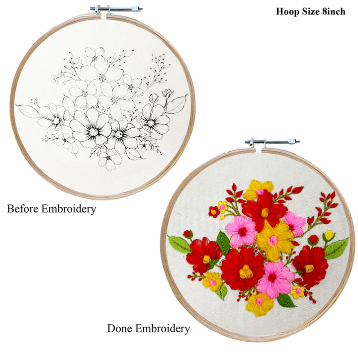 flower bukey design kit