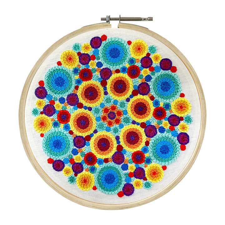 flower dream embroidery kit