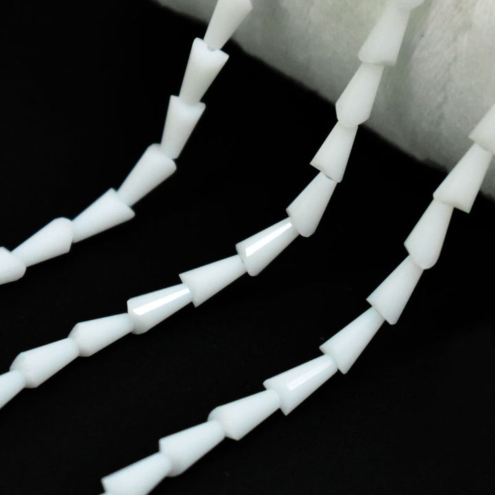 White color beads for making jewelry