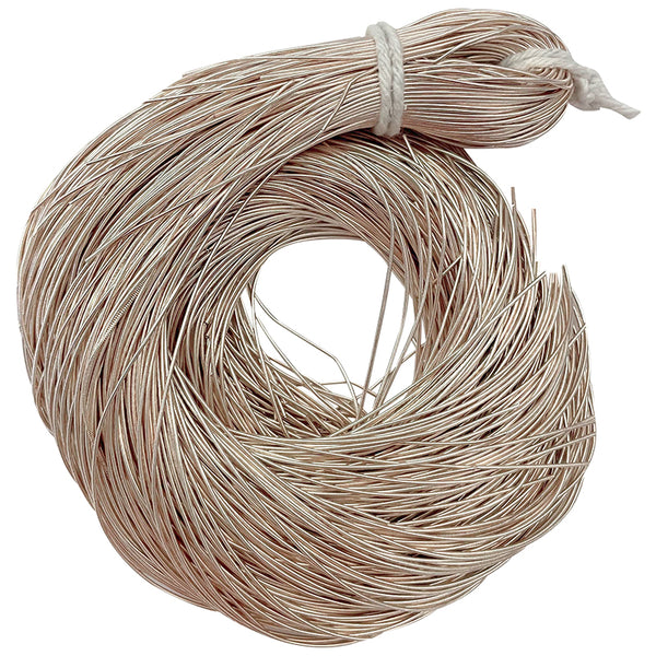 Smooth Dabka 0.5MM Aari Work Material Wire For Hand Embroidery Palm Peach Color