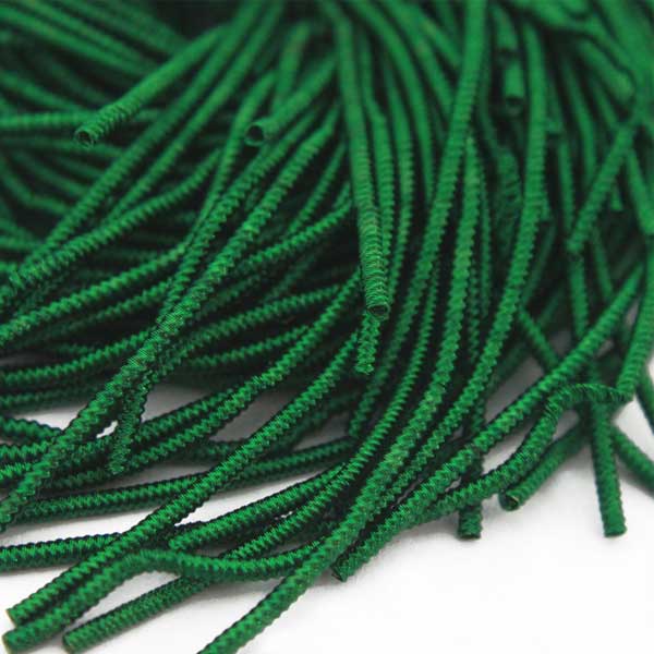 Spiral Dabka in Dark Green Color