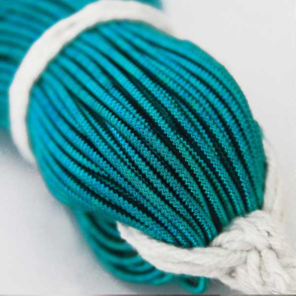 Spiral Dabka in Scuba Blue Color