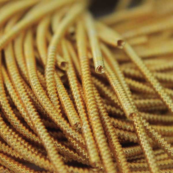 Spiral Dabka in Gold Color