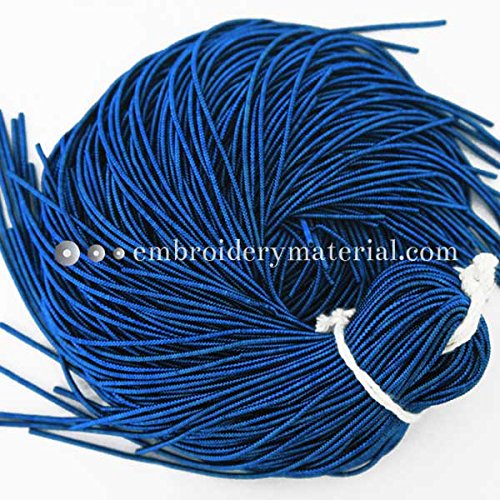 EMBFW4755 (Spiral Dabka in Deep Blue Color)