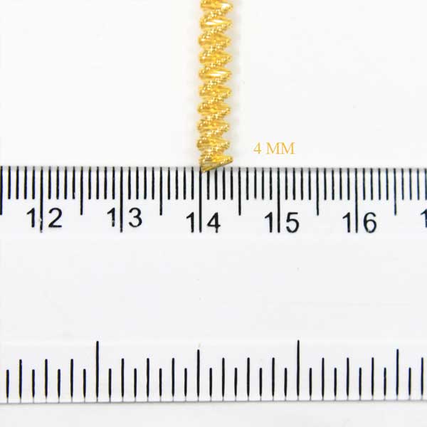 Spiral Dabka in Gold Color