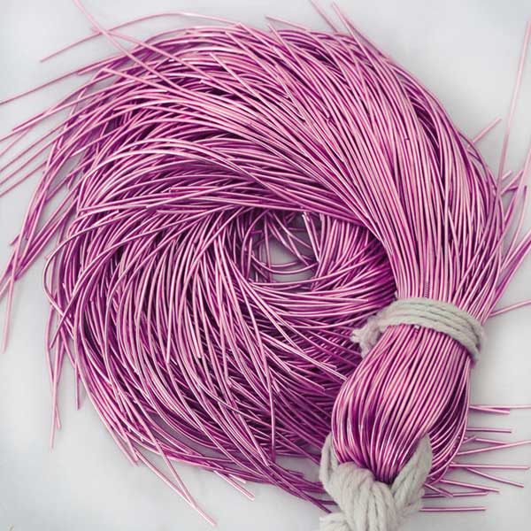 Smooth Dabka in Pink Color