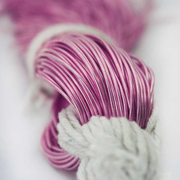 Smooth Dabka in Pink Color