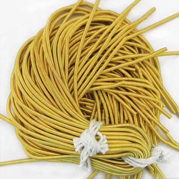 Smooth Dabka in Golden Yellow Color