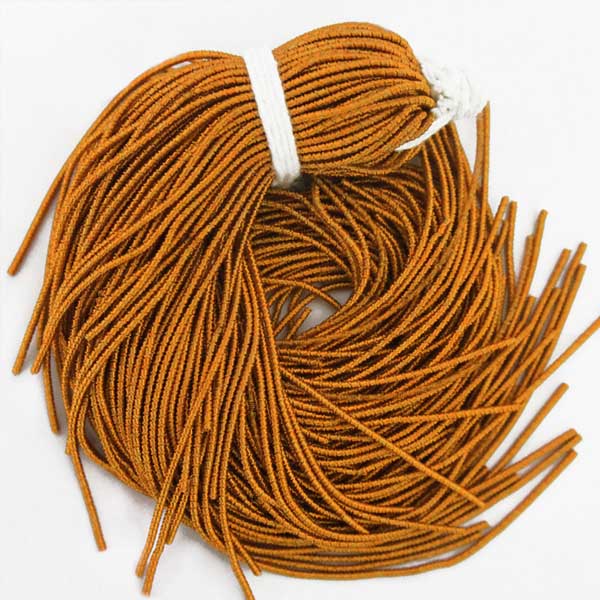Cut Dabka in Honey Orange Color