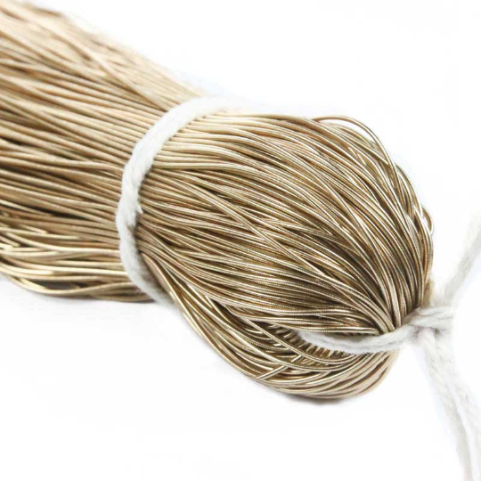 pale gold french wire