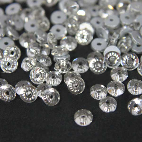 EMBGS4839 (Flat Back Silver Color Sew on Rhinestones)