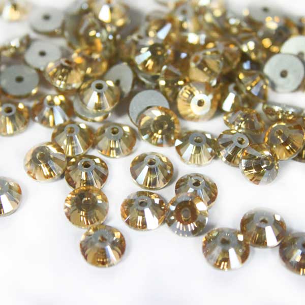 EMBGS4842 (Flat Back Golden Shadow Color Sew on Rhinestones)