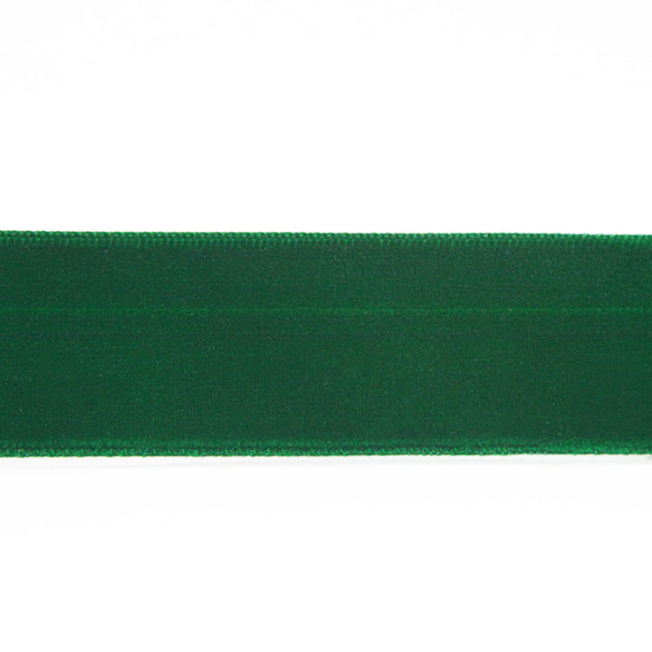 Dark Green Color Thick Velvet Ribbon