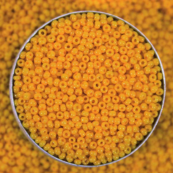 EMBSB4631 (Preciosa Seed Beads in Orange Color)
