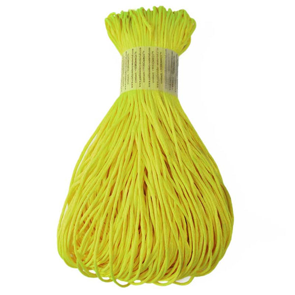 Yellow Color Rattail Satin Cord