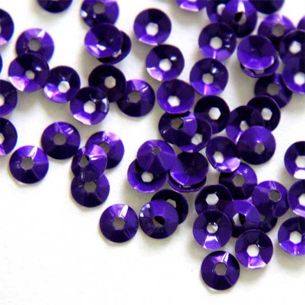 Indigo Color Sequins